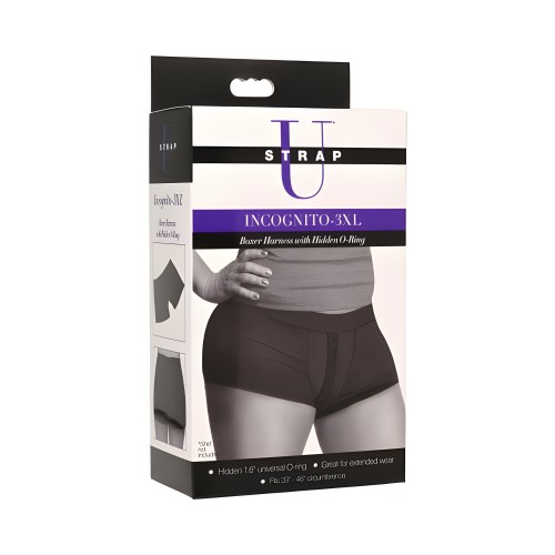 Arnés Strap U Incognito Boxer 3xl Negro