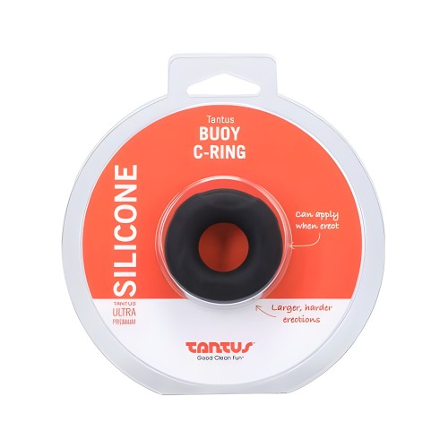 Tantus Buoy C-ring Small Onyx