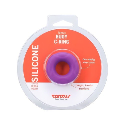 Tantus Buoy C-ring - Pequeño - Lila