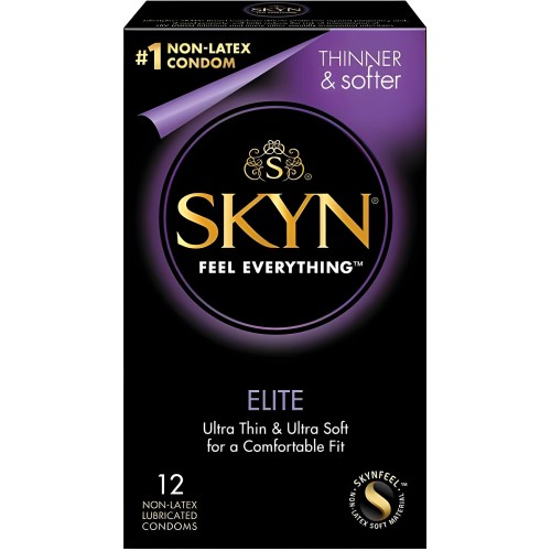 Lifestyles Skyn Elite Condoms - Ultra Thin Pack of 12