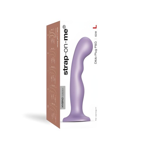 Dildo Plug P&G L Metálico Lila