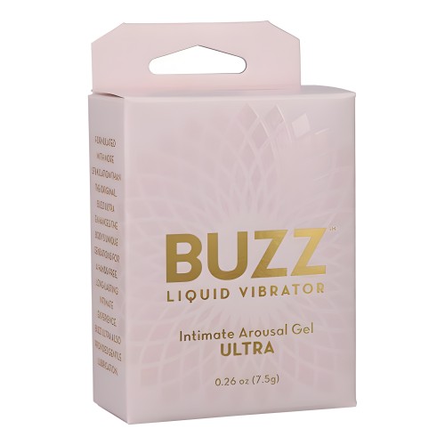 Buzz Ultra Liquid Vibrator Gel - 0.26oz