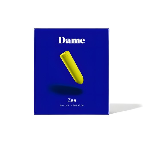 Dame Zee Bullet Vibrator - Citrus