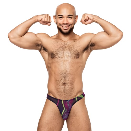 Tanga Bong con Estampado Galáctico L/XL