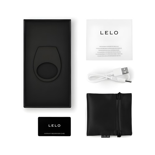 Lelo Tor 3 Vibrating Cockring Black