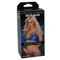 Signature Strokers Skye Blue - Realistic Pleasure