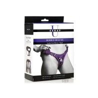 Strap U Corset Harness Morado