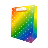 Polka Pot Gift Wrap Collection - Rainbow/White