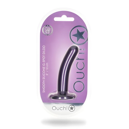 Dildo G-punto 5 Pulgadas - Placer Púrpura Metálico
