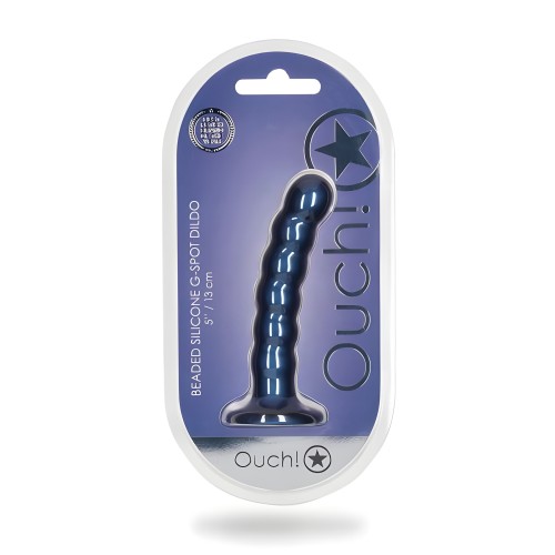 Dildo G-spot de Silicona Beads Shots Ouch!