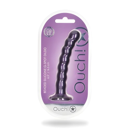 Dildo de Silicona Beaded de Shots Ouch! - Placer G-spot