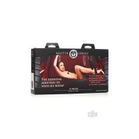 Ms Slinger Nylon Sex Sling - Black