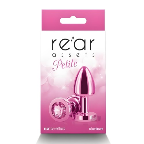 Plug Anal Metálico Pequeño Rear Assets Rosa
