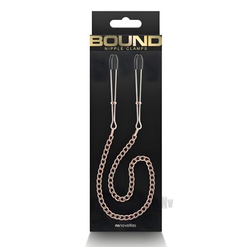 Pinzas para Pezones Bound - Oro Rosa