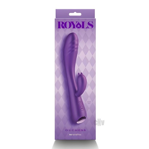 Vibrador Conejo Royals Duchess Púrpura Metálico