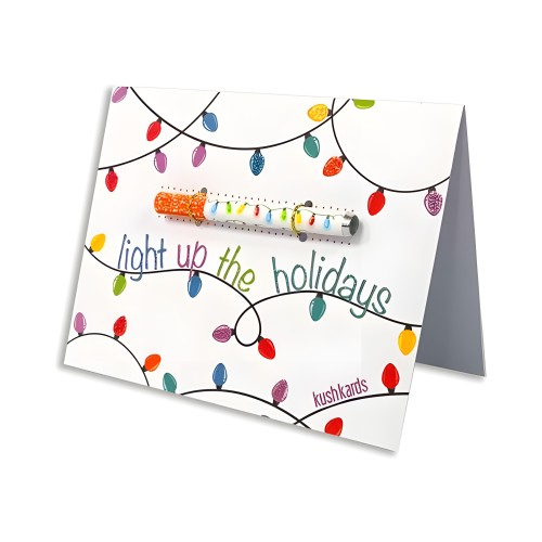 Tarjeta de Celebración "Light Up The Holidays"