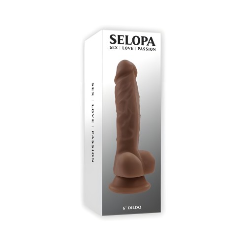 Selopa Natural Feel 6 Inch Dildo - Realistic Pleasure