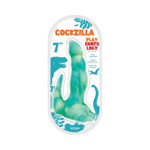 Playeontology Reptile Series Cockzilla 7 Pulgadas Dildo de Silicona