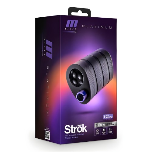 M Elite Platinum Strok Negro