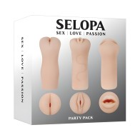 Selopa Pack de 3 Strokers