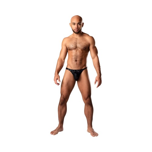Thong Bong Kaleidickscope de Male Power - Negro S/M