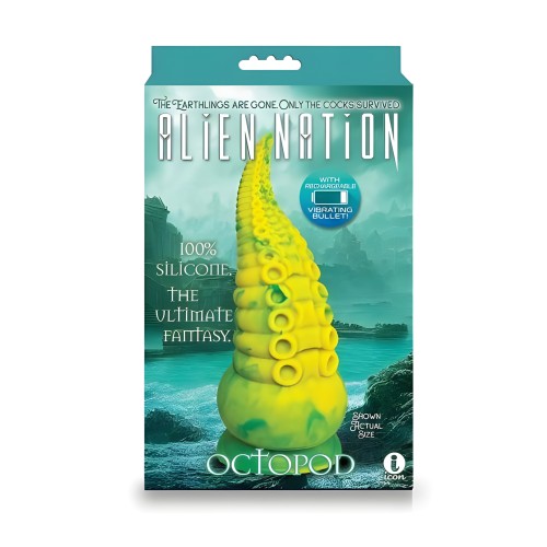 Alien Nation Octopod Yellow Extreme Dildo