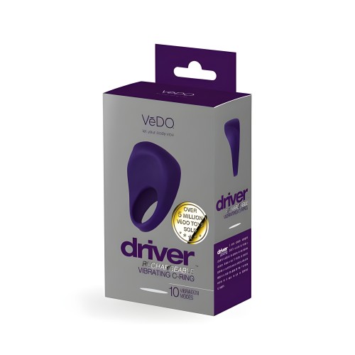 C-ring Vibrador Recargable Vedo Driver