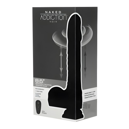 Dildo Vibrador Naked Addiction Noir