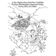 El Señor de los Anillos de Humo Libro para Colorear