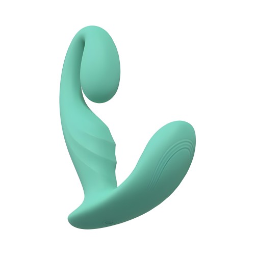Vibrador Silicona Recargable Sellado con 10 Velocidades Loveline Bliss Verde