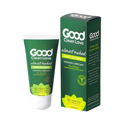 Good Clean Love Almost Naked Sugerencia de Menta Lubricante Personal 1.69 Oz.