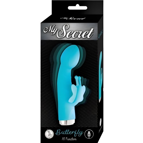 Vibrador Conejo My Secret Butterfly Aqua