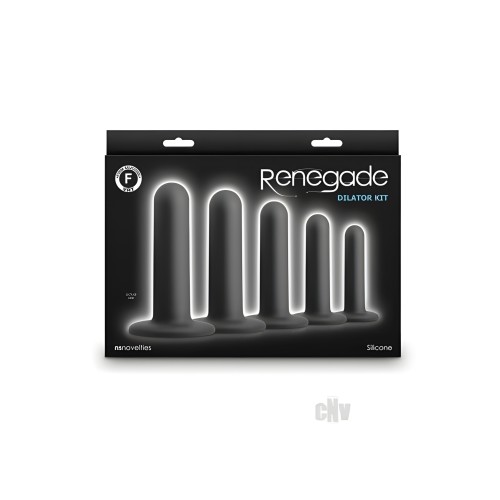 Renegade Dilator Kit - 5 Piece Silicone Set