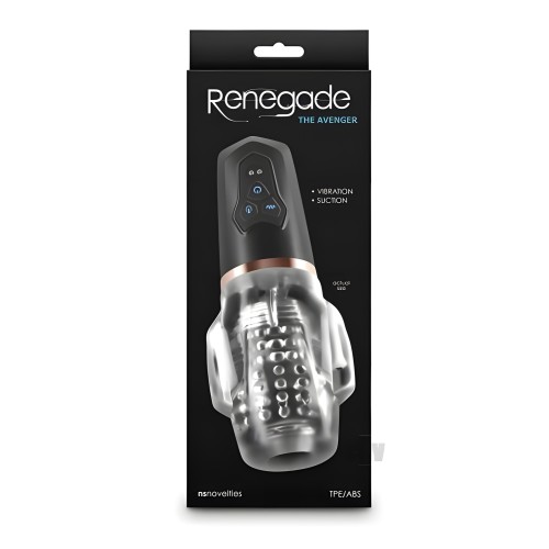 Renegade Avenger Negro - Masturbador Masculino