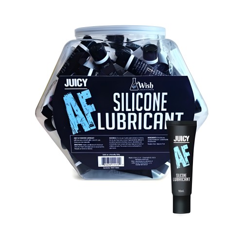 Juicy Af Silicone Lubricant 10ml 65-piece Fishbowl