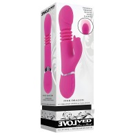 Rabbit Vibrators - Evolved Pink Dragon