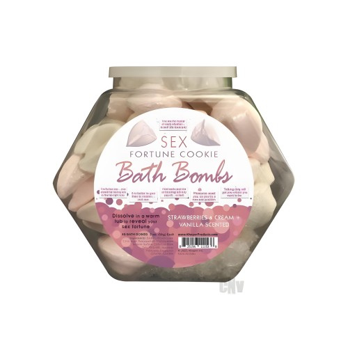 Bombas de Baño Fortune Cookie Sexual - Fishbowl de 48 piezas