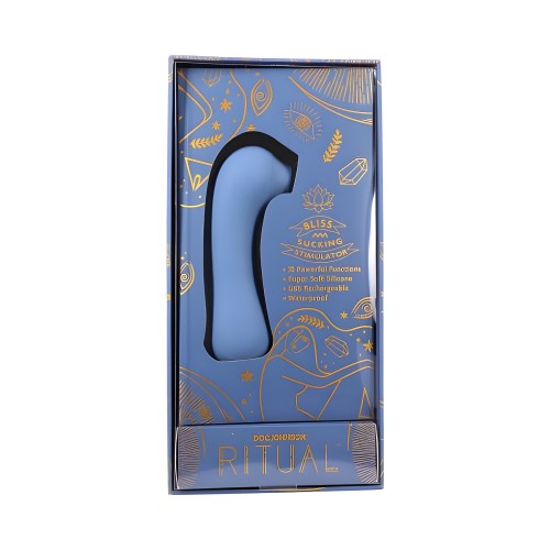 Juguete Clitoriano Ritual Bliss Recargable – Azul