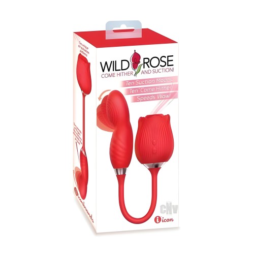 Wild Rose Suction Vibrator