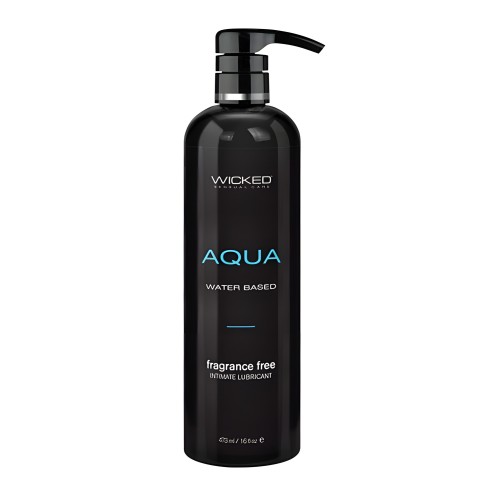 Wicked Sensual Care Aqua Lubricant 16 Oz