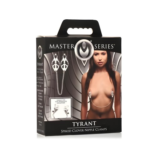 Tyrant Spiked Clover Nipple Clamps