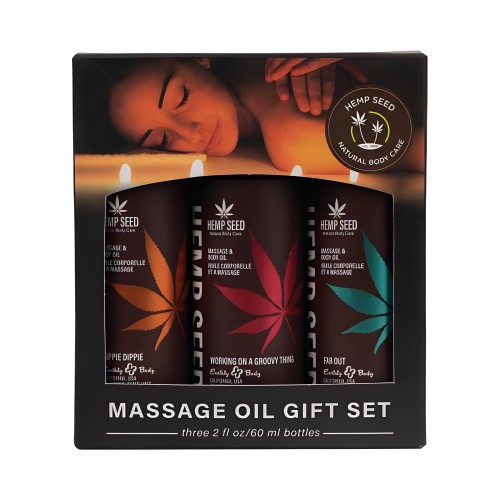 Earthly Body Summer 2024 Massage Oil Gift Set - 2 Oz