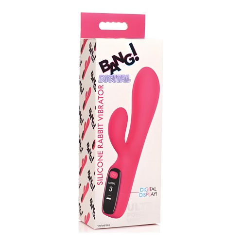 Silicone Rabbit Vibrator for Double Stimulation