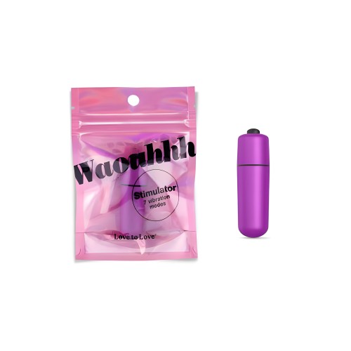 Love To Love Waouhhh Vibrador Bullet - Orquídea Dulce