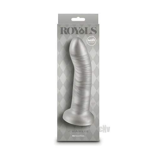 Dildo Curvado Metálico Royals Charlie 7 Pulgadas