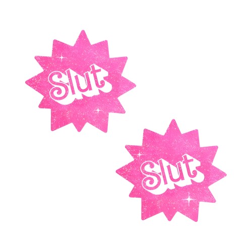Neva Nude Barbie Babe Pasties de Purpurina UV Rosa