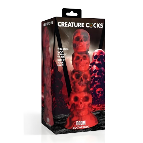 Doom Silicone Dildo with Suction Cup