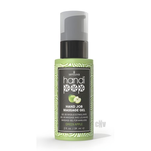 Handipop Edible Massage Gel - Green Apple