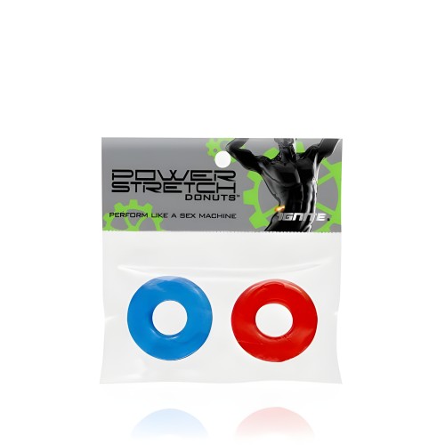 Ignite Power Stretch Donuts Cockrings - Pack of 2