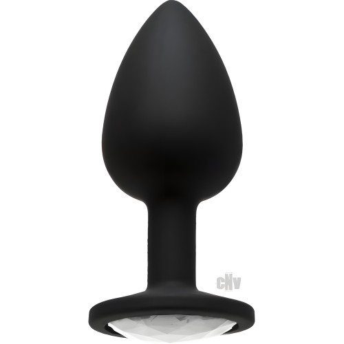 Plug Booty Bling Pequeño Plateado